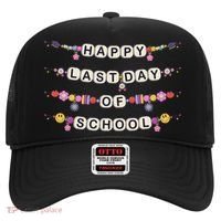 Happy Last Day Of School Teacher Student Bracelets Graduate Hat thumb 0