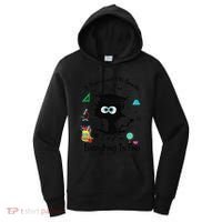 Happy Last Day Of School Funny Black Cat 8th Grade Graduate Women's Hoodie thumb 0