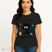 Happy Last Day Of School Funny Black Cat 8th Grade Graduate Women's T-Shirt thumb 4