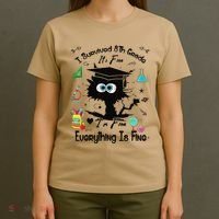 Happy Last Day Of School Funny Black Cat 8th Grade Graduate T-Shirt thumb 4