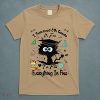 Happy Last Day Of School Funny Black Cat 8th Grade Graduate T-Shirt thumb 5