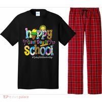 Happy Last Day Of School Substitute Teacher Life Leopard Pajama Set thumb 0