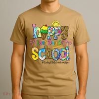Happy Last Day Of School Substitute Teacher Life Leopard T-Shirt thumb 3