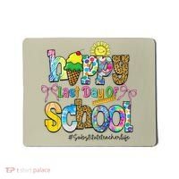 Happy Last Day Of School Substitute Teacher Life Leopard Mousepad thumb 0