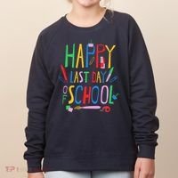 Happy Last Day Of School Teacher School's Out Women's Sweatshirt thumb 0
