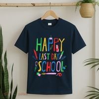 Happy Last Day Of School Teacher School's Out T-Shirt thumb 2