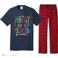 Happy Last Day Of School Teacher School's Out Pajama Set thumb 0