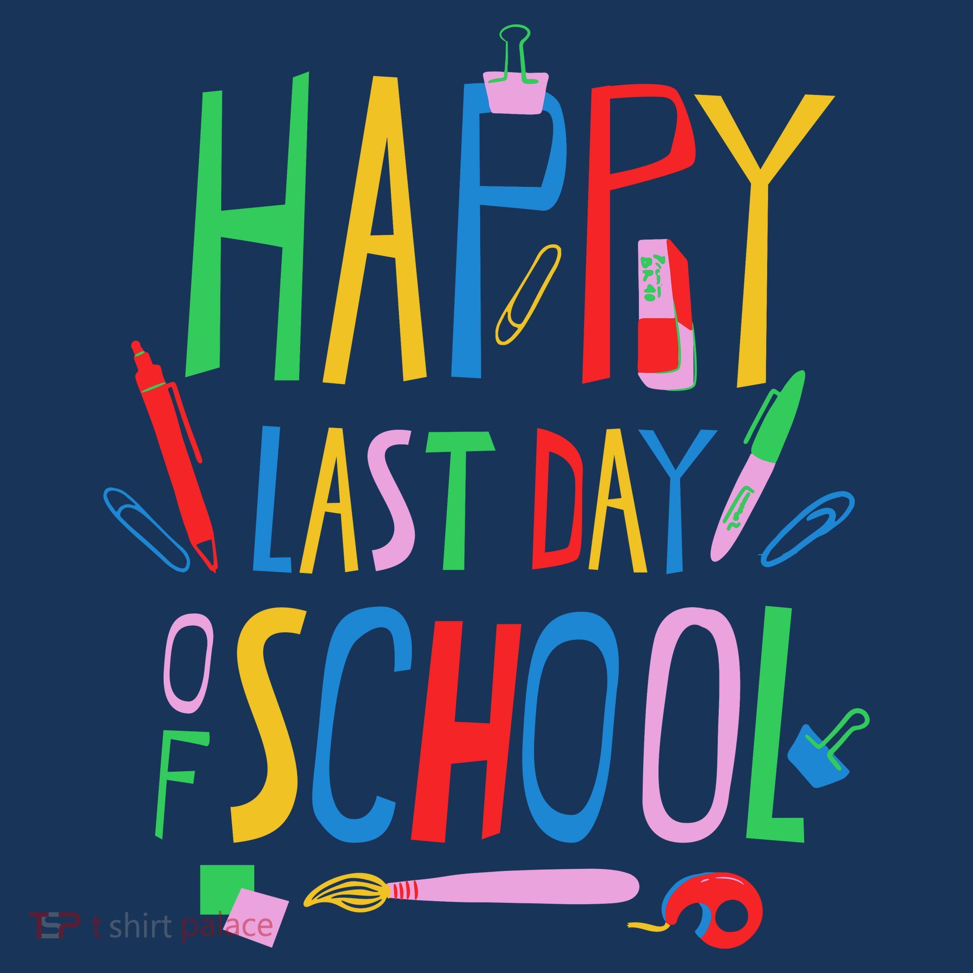 Happy Last Day Of School Teacher School's Out Women's Tank Top