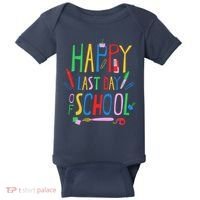 Happy Last Day Of School Teacher School's Out Baby Bodysuit thumb 0