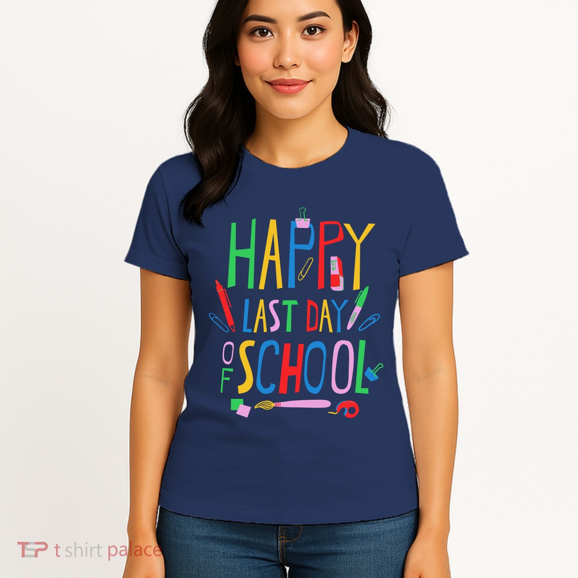 Happy Last Day Of School Teacher School's Out Women's T-Shirt