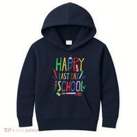 Happy Last Day Of School Teacher School's Out Kids Hoodie thumb 0
