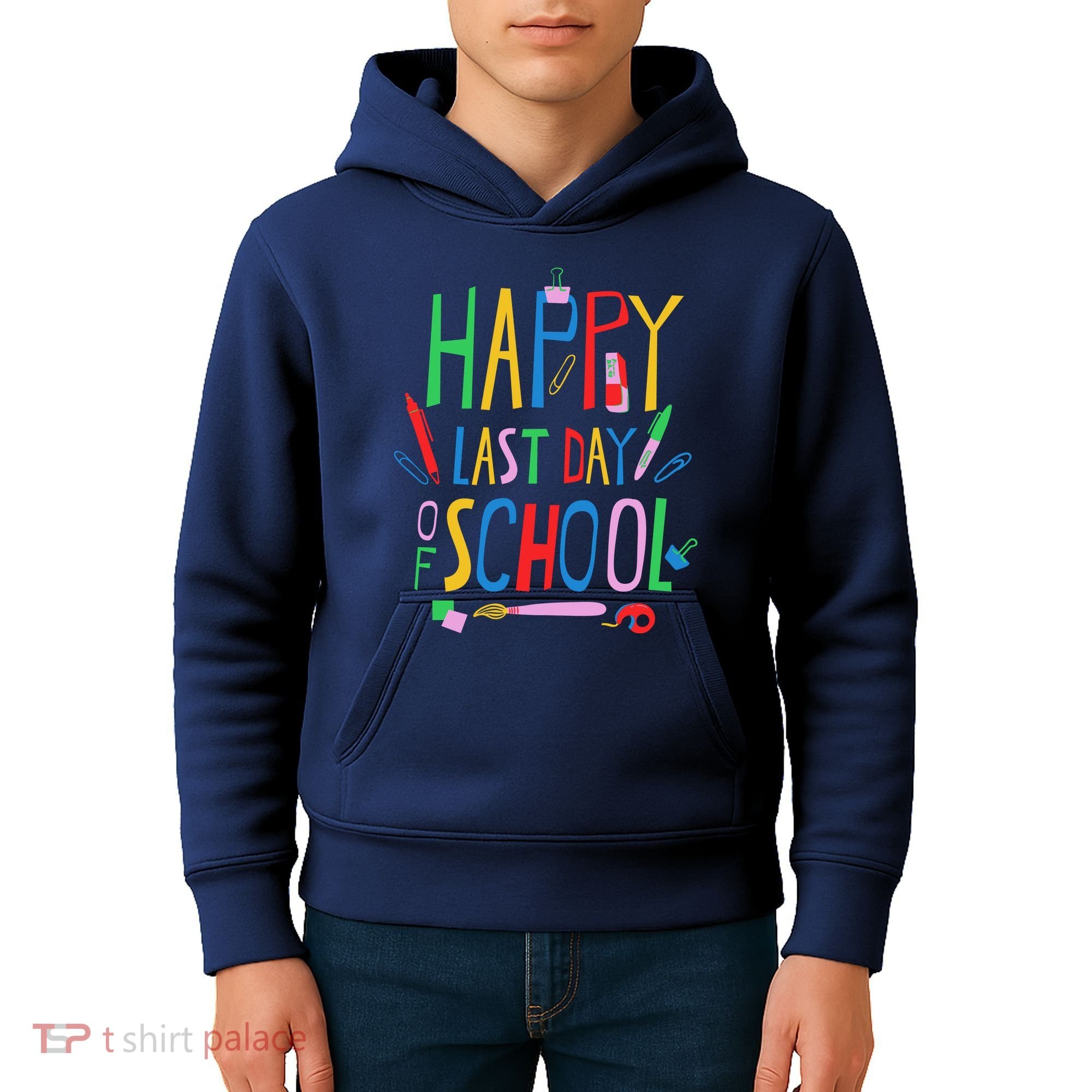 Happy Last Day Of School Teacher School's Out Kids Hoodie