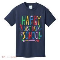 Happy Last Day Of School Teacher School's Out Kids T-Shirt thumb 0