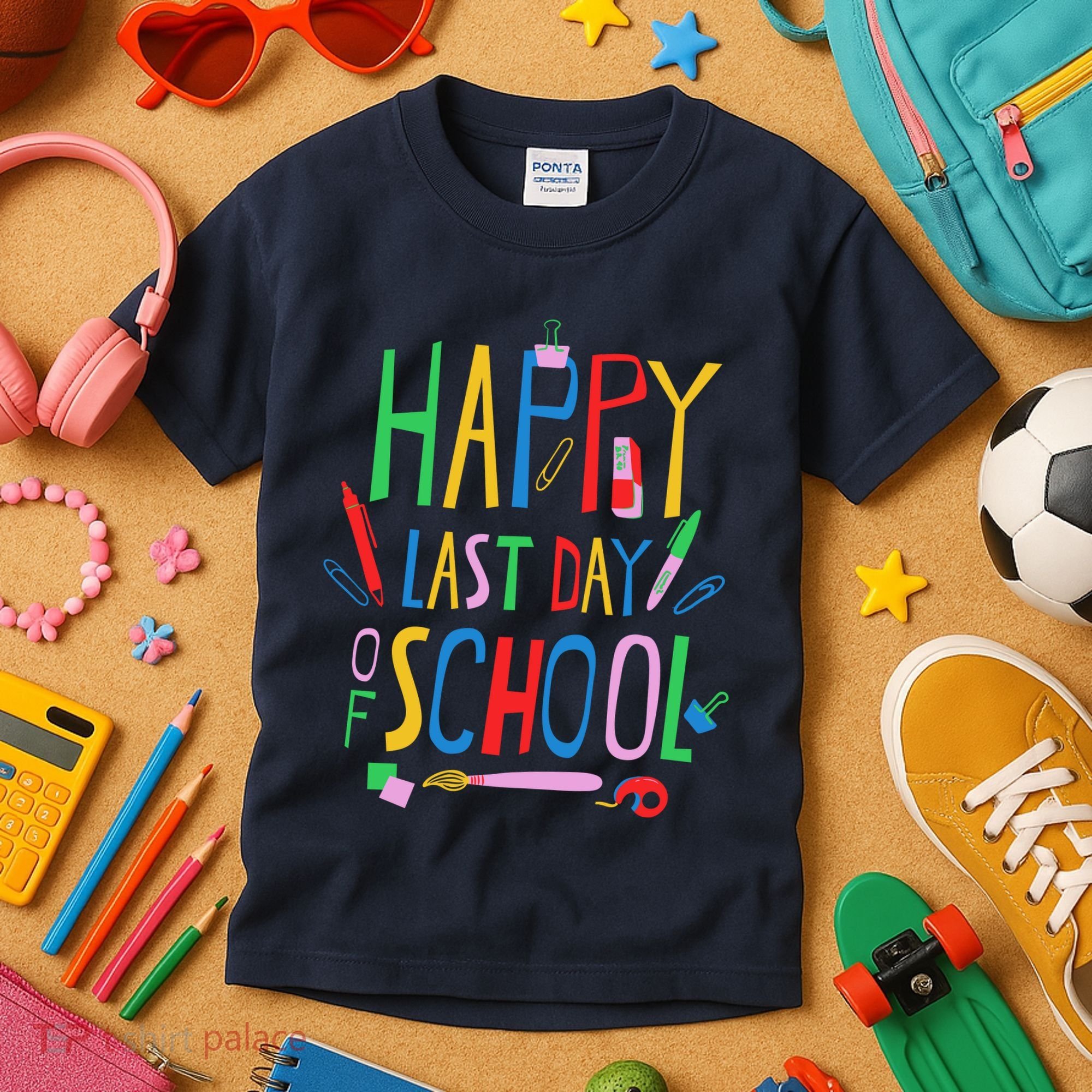 Happy Last Day Of School Teacher School's Out Kids T-Shirt