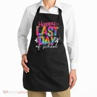Happy Last Day Of School Teacher Student Graduation Apron thumb 2