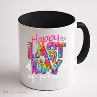 Happy Last Day Of School Teacher Student Graduation Coffee Mug thumb 1