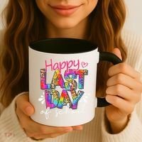 Happy Last Day Of School Teacher Student Graduation Coffee Mug thumb 3