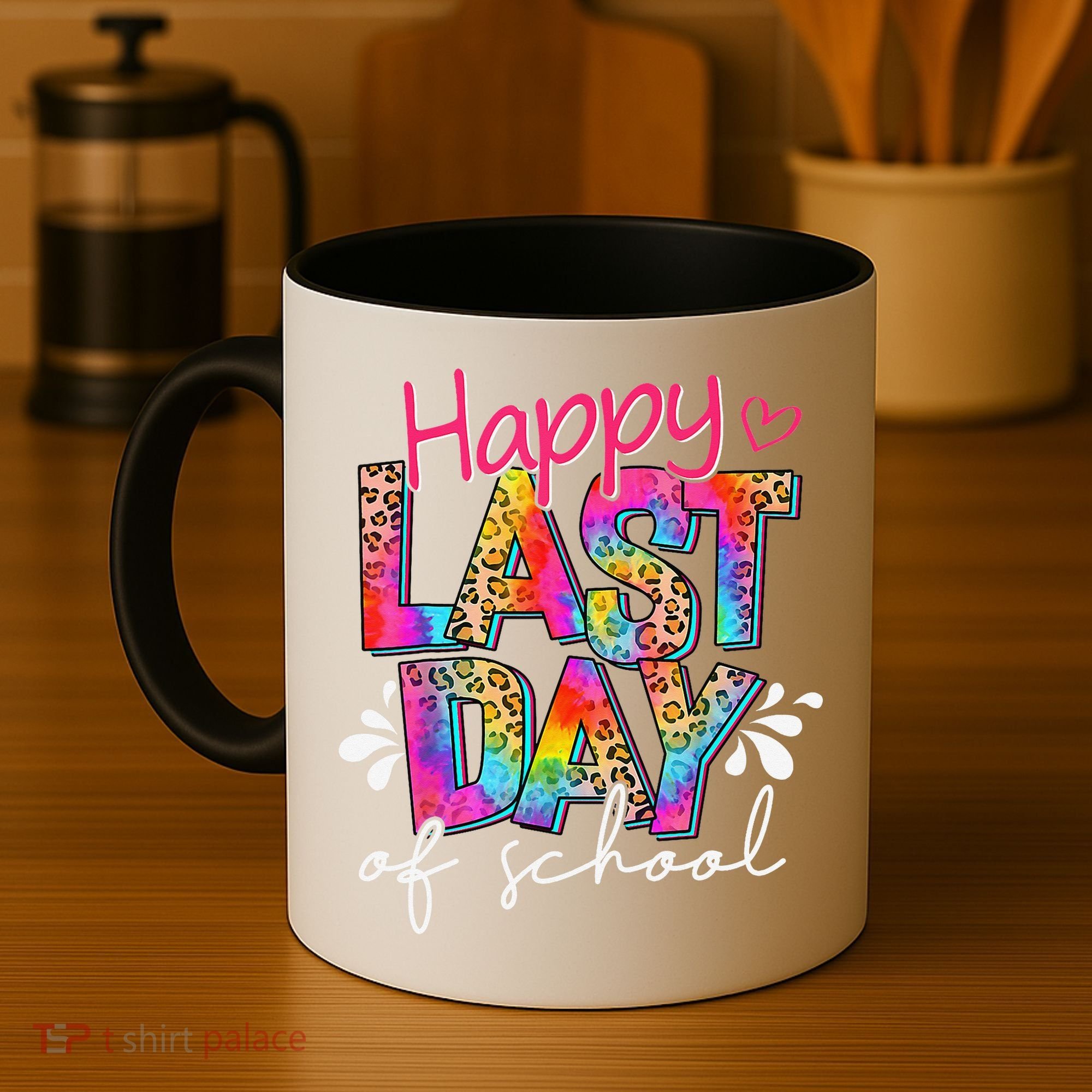 Happy Last Day Of School Teacher Student Graduation Coffee Mug
