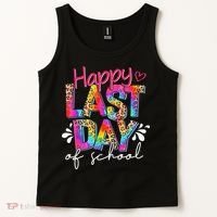 Happy Last Day Of School Teacher Student Graduation Tank Top thumb 2
