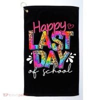 Happy Last Day Of School Teacher Student Graduation Golf Towel thumb 0