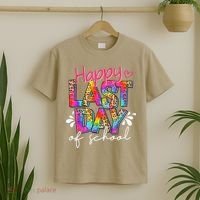 Happy Last Day Of School Teacher Student Graduation T-Shirt thumb 2
