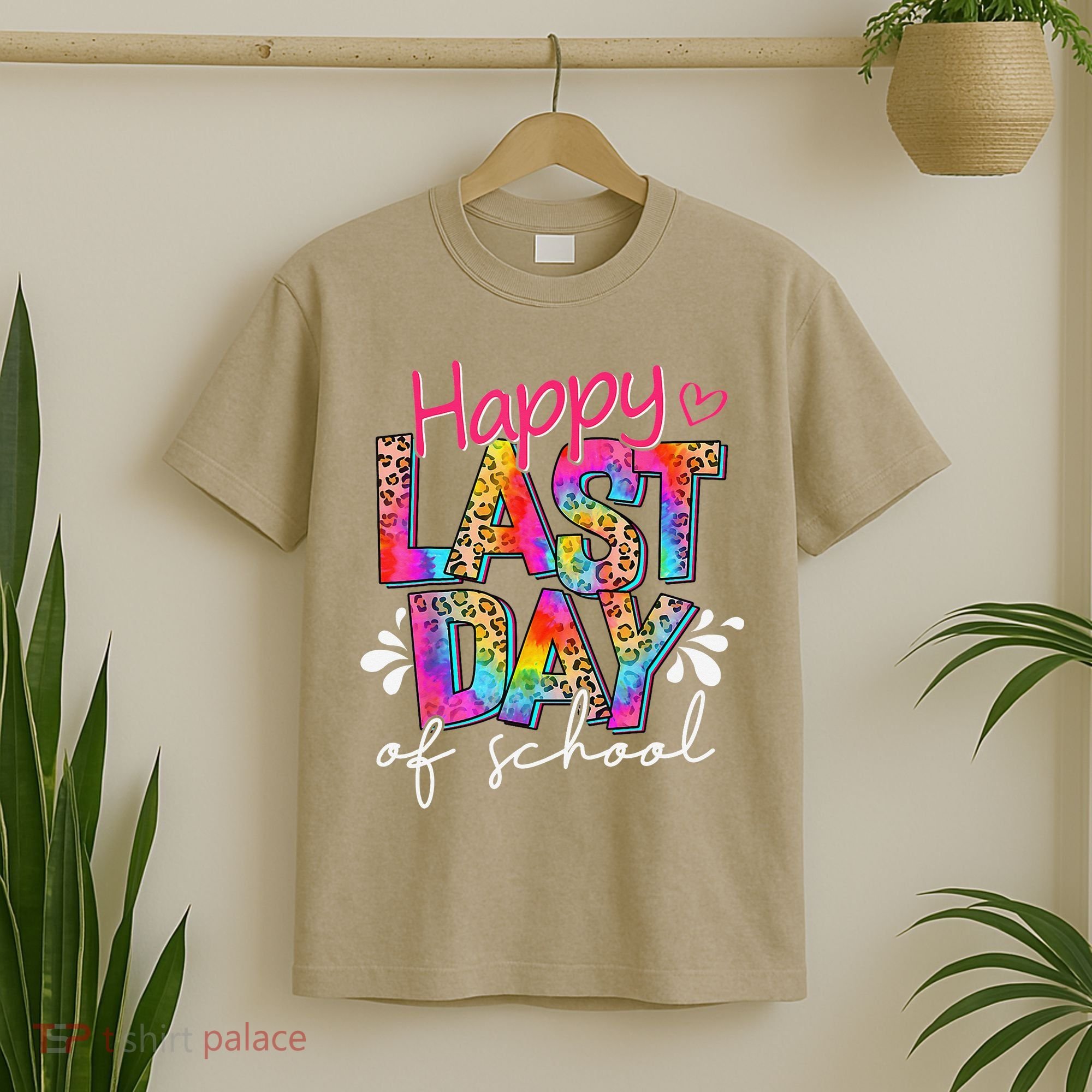 Happy Last Day Of School Teacher Student Graduation T-Shirt