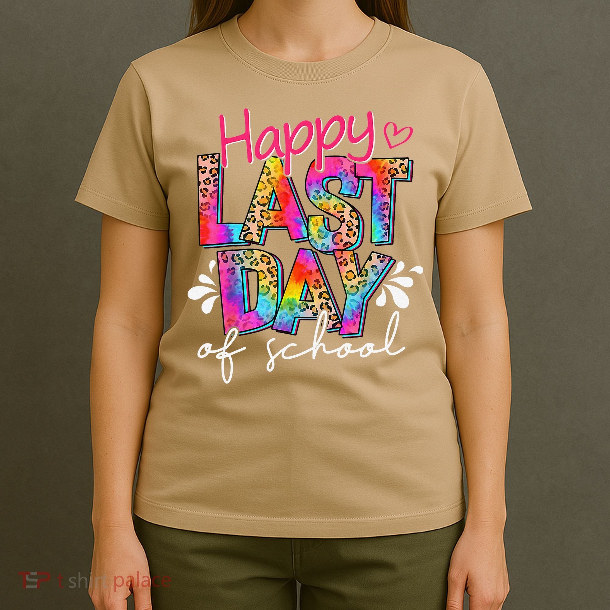 Happy Last Day Of School Teacher Student Graduation T-Shirt