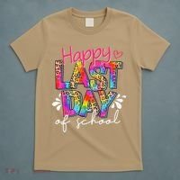 Happy Last Day Of School Teacher Student Graduation T-Shirt thumb 5