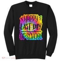 Happy Last Day Of School Rainbow Dye Sweatshirt thumb 0