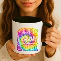 Happy Last Day Of School Rainbow Dye Coffee Mug thumb 3