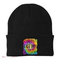 Happy Last Day Of School Rainbow Dye Beanie thumb 0