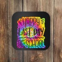 Happy Last Day Of School Rainbow Dye Coaster thumb 0