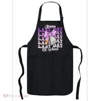 Happy Last Day Of School Coquette Bow Teachers Hello Summer Apron thumb 0