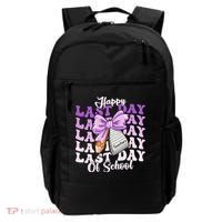 Happy Last Day Of School Coquette Bow Teachers Hello Summer Backpack thumb 0