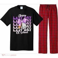 Happy Last Day Of School Coquette Bow Teachers Hello Summer Pajama Set thumb 0
