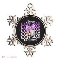 Happy Last Day Of School Coquette Bow Teachers Hello Summer Ornament thumb 0