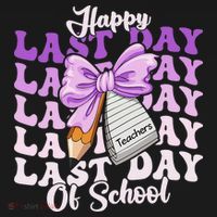 Happy Last Day Of School Coquette Bow Teachers Hello Summer Kids Sweatshirt thumb 2