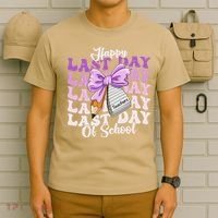 Happy Last Day Of School Coquette Bow Teachers Hello Summer T-Shirt thumb 6