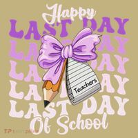 Happy Last Day Of School Coquette Bow Teachers Hello Summer Polo thumb 2
