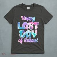 Happy Last Day Of School Colorful T-Shirt thumb 5