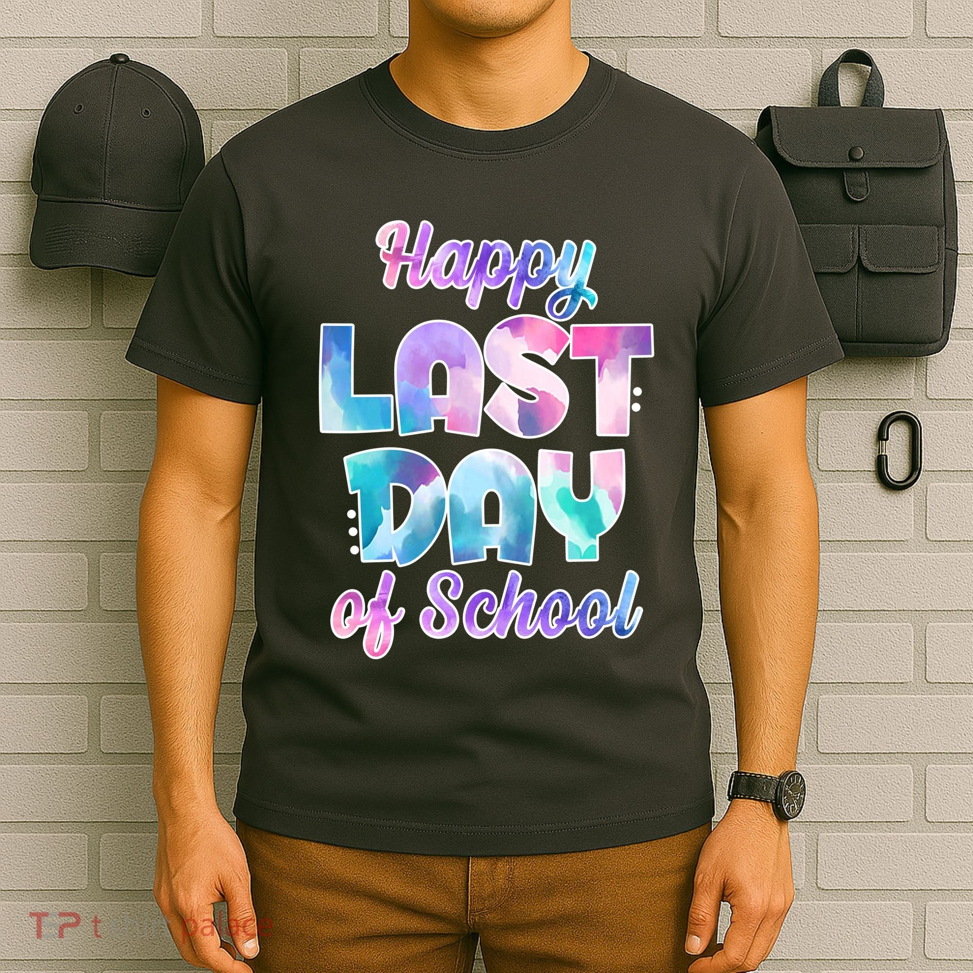 Happy Last Day Of School Colorful T-Shirt
