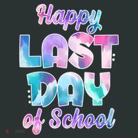 Happy Last Day Of School Colorful T-Shirt thumb 7