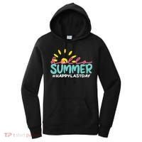 Happy Last Day Of School Teacher Student Hello Summer Gifts Women's Hoodie thumb 0