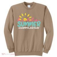 Happy Last Day Of School Teacher Student Hello Summer Gifts Sweatshirt thumb 0