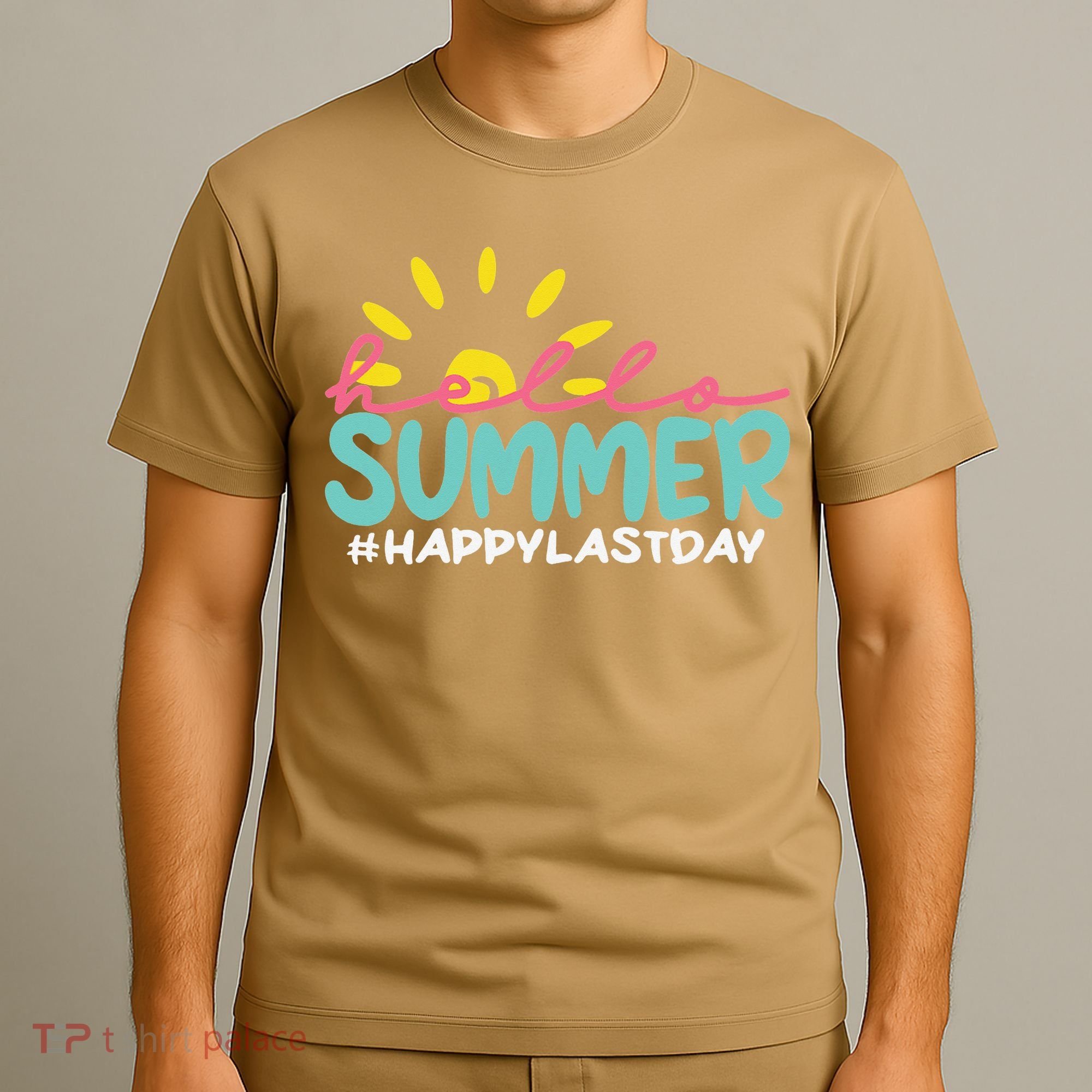 Happy Last Day Of School Teacher Student Hello Summer Gifts T-Shirt