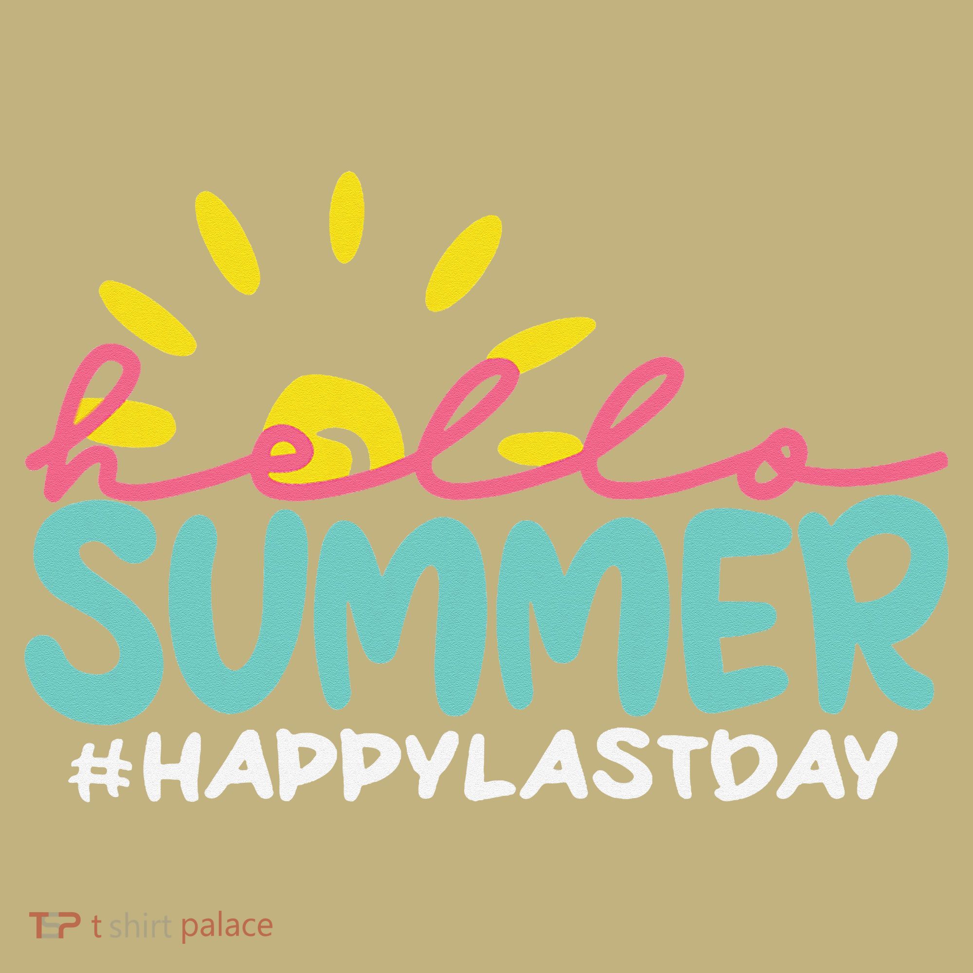 Happy Last Day Of School Teacher Student Hello Summer Gifts T-Shirt