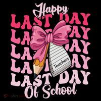 Happy Last Day Of School Coquette Bow Teachers Coffee Mug thumb 5