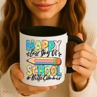 Happy Last Day Of School #Hello Summer Coffee Mug thumb 3