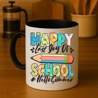 Happy Last Day Of School #Hello Summer Coffee Mug thumb 4