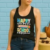 Happy Last Day Of School #Hello Summer Women's Tank Top thumb 2